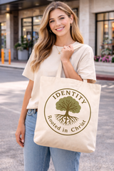 Rooted in Christ Tote Bag